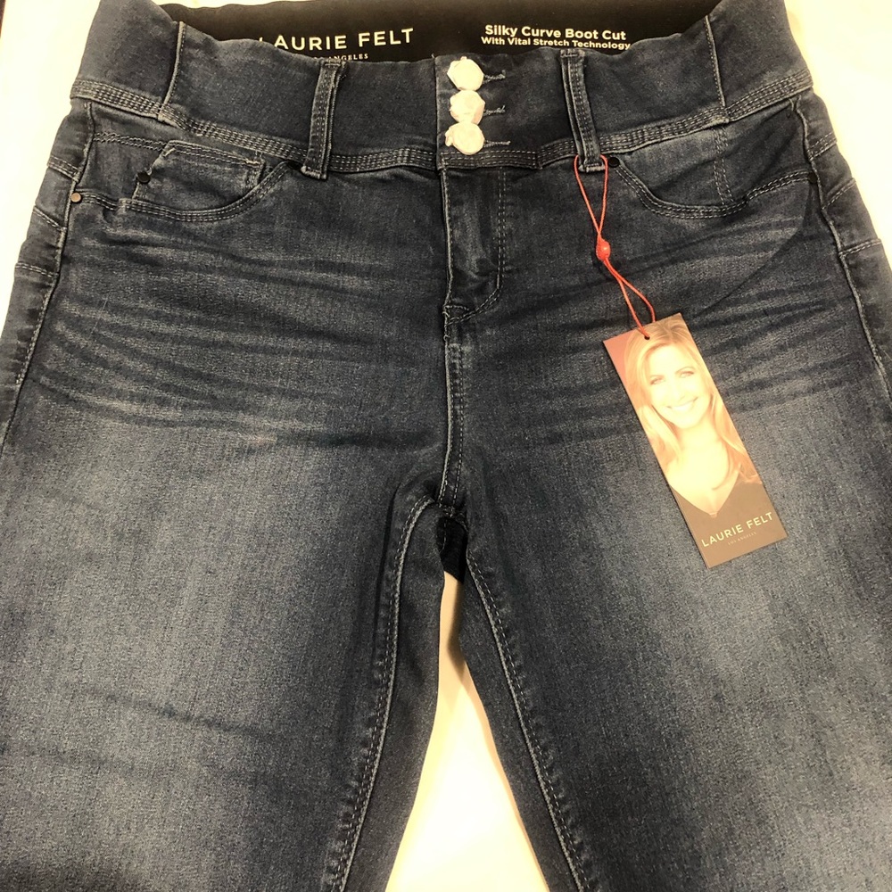 NWT Laurie Felt Silky Denim Jeans Sz Medium